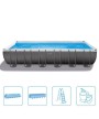 3 - Piscina fuori terra Intex 28366 26366 Ultra Frame 732X366X132cm + POMPA CLORINATORE