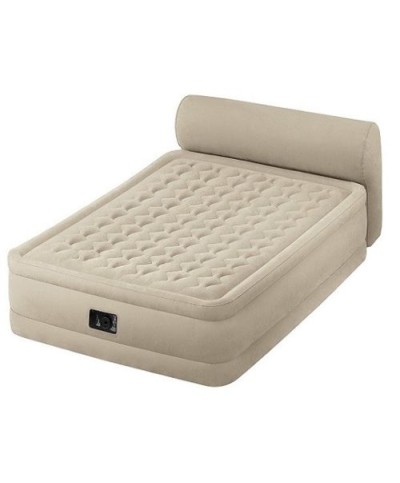 2 - Materasso gonfiabile matrimoniale con testiera Intex 64460