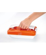 4 - ARIETE 797 ARANCIO SCALDì SCALDAVIVANDE SCALDA VIVANDE ELETTRICO PORTATILE