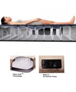 3 - Materasso gonfiabile matrimoniale Intex 64456 pompa elettrica beige