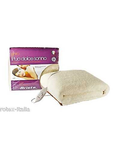 1 - ARIETE TERMOCOPERTA COPERTA GHIRO DOLCESONNO MATRIMONIALE MISTO LANA 8813