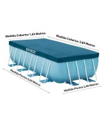 3 - Telo copri piscina Intex 18037 400 x 200 cm