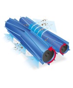 3 - Scopa elettrica senza filo sacco a batteria Vileda Cordless Quick&Clean