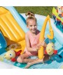 3 - Piscina play center Fishing 57162 Intex bambini gonfiabili con scivolo
