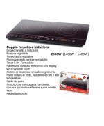 3 - Piano cottura piastra induzione doppia Cucina Johnson