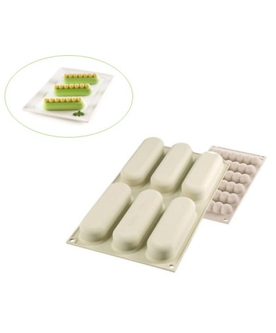 1 - Kit Chic Éclair stampo silicone multiporzione Silikomart