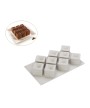 1 - Stampo silicone Mosaico multiporzione Silikomart cubo 3D