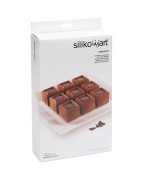 5 - Stampo silicone Mosaico multiporzione Silikomart cubo 3D