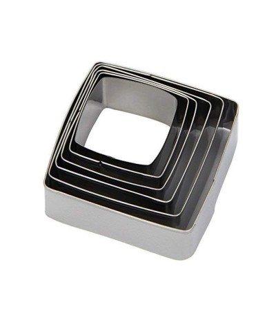 2 - Set 6 tagliapasta quadro Paderno 47323-12