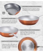 2 - Saltapasta cm 28 Aeternum Silver Titanium induzione