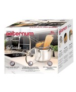 3 - Pastarella pentola 2 cestelli Aeternum Divina scolapasta 22 cm