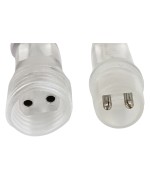 3 - Luci tenda flash 133 LED esterno Bianco Freddo 6 metri