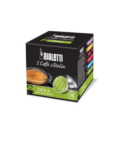 1 - 16 Capsule Caffè Deca Bialetti gusto equilibrato