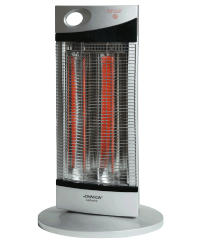 1 - Stufa elettrica Johnson Carbonio 900W