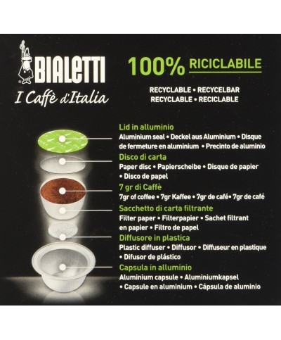 2 - 16 Capsule Caffè Deca Bialetti gusto equilibrato
