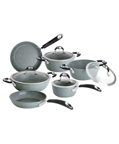 1 - Batteria di pentole 10 Pezzi Donatello Petravera