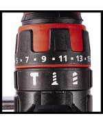 3 - Trapano avvitatore a percussione a batteria TE-Cd 18/48 Li/i Solo Einhell 4513926