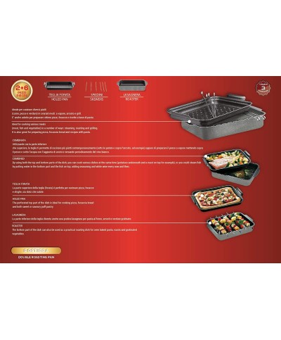 2 - Rostiera doppia Trudi 32 x 24 cm