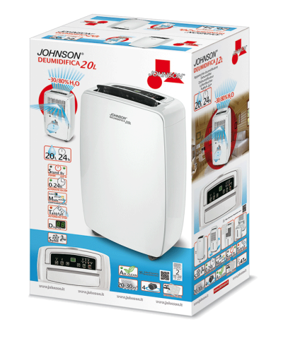 2 - Deumidificatore DEU20 Johnson 20 portatile