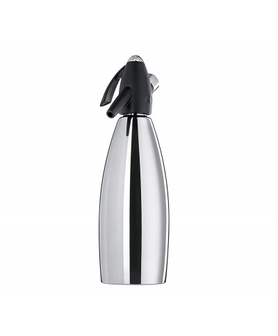 1 - Sifone soda iSi bottiglia seltz 1 lt inox