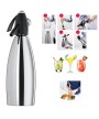 2 - Sifone soda iSi bottiglia seltz 1 lt inox