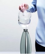 3 - Sifone soda iSi bottiglia seltz 1 lt inox