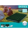 4 - Materasso gonfiabile Intex 66928 Downy  una piazza mezza cm 137x191 pompa a pedale