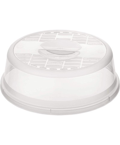 1 - Coperchio copri piatto per microonde Rotho rotondo 26,5 cm paraschizzi