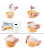 2 - Ciotola per lievitazione con gel riscaldante Tescoma 630381