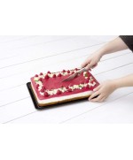 2 - Zenker tortiera lasagnera apribile con coperchio rettangolare