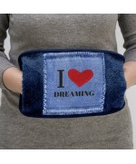 2 - Borsa acqua calda elettrica con tasca Love 750886