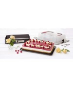 4 - Zenker tortiera lasagnera apribile con coperchio rettangolare