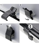 5 - Zenker tortiera lasagnera apribile con coperchio rettangolare