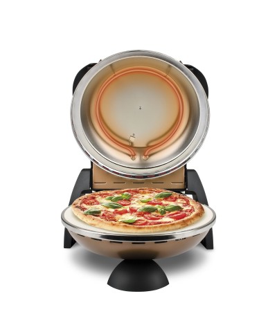 2 - Forno pizza express delizia EVO G3 ferrari G10006 Rame brunito