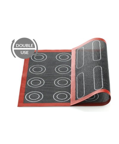 1 - Tappetino in silicone microforato Air Mat Éclair & Choux Silikomart