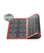 1 - Tappetino in silicone microforato Air Mat Éclair & Choux Silikomart