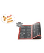 2 - Tappetino in silicone microforato Air Mat Éclair & Choux Silikomart