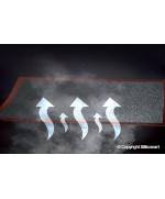 5 - Tappetino in silicone microforato Air Mat Éclair & Choux Silikomart