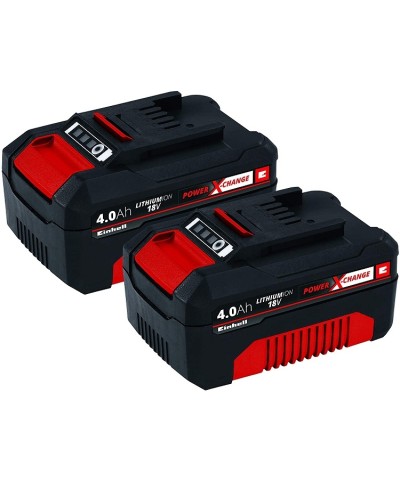1 - Kit 2 batterie Power X-Change 4.0 Ah 18V Einhell 4511489