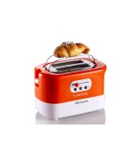 4 - Tostapane 2 fette Ariete Toastime 159 arancione 700W