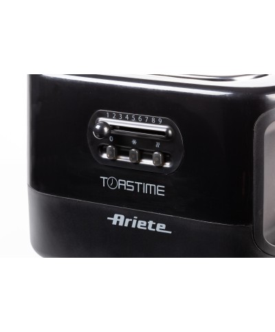 2 - Tostapane 2 fette Ariete Toastime 159 nero 700W