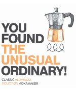 4 - Caffettiera Forever Prestige Induction 2 tazze