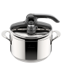 1 - Pentola a pressione Lagostina 5 lt 22 cm Domina Vitamin Lago Easyup