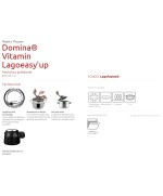 4 - Pentola a pressione Lagostina 5 lt 22 cm Domina Vitamin Lago Easyup