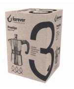 5 - Caffettiera Forever Prestige Induction 3 tazze