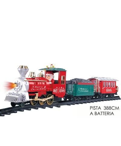 1 - Trenino natalizio musicale Artic Express treno di Natale 107006