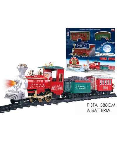 2 - Trenino natalizio musicale Artic Express treno di Natale 107006