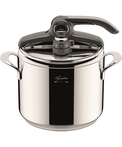 1 - Pentola a pressione Lagostina 7 lt 22 cm Domina Vitamin Lago Easyup