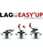 4 - Pentola a pressione Lagostina 7 lt 22 cm Domina Vitamin Lago Easyup