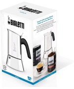 3 - Caffettiera in acciaio 4 tazze New Venus Bialetti 7254